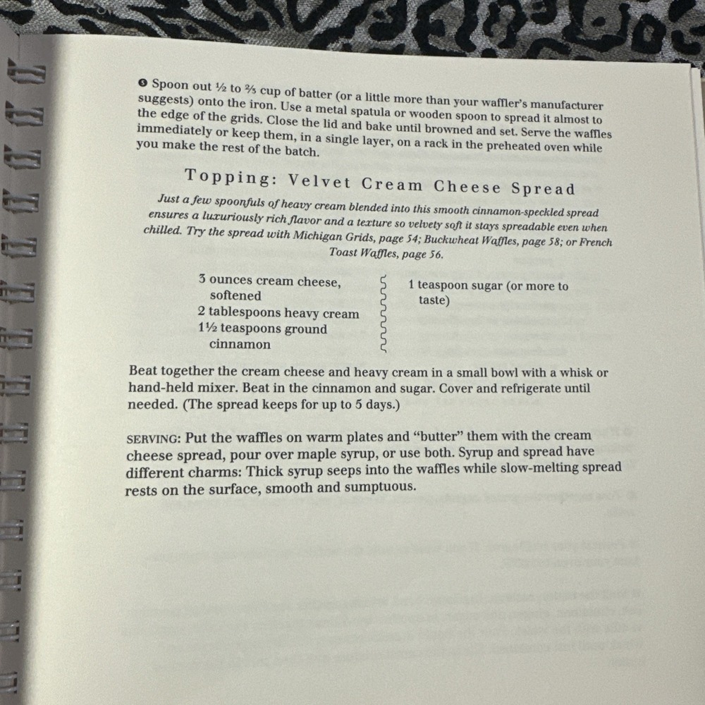 William Sonoma -Waffles From Morning To Midnight By Dorie Greenspan! cookbook! - Picture 6 of 8